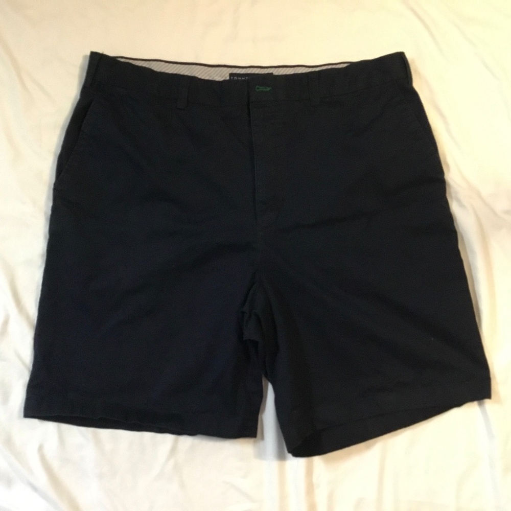 Tommy Hilfiger Navy Blue Mens Bermuda Shorts Size 38